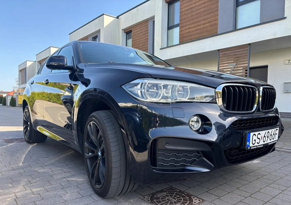 BMW X6 cena 129000 przebieg: 199527, rok produkcji 2016 z Słupsk małe 92